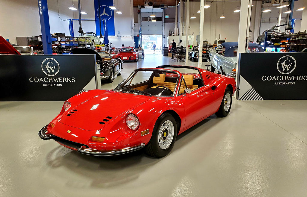 Coachwerks Restoration Victoria, BC 1973 Ferrari Dino